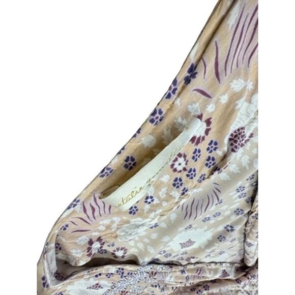 NATALIE‎ MARTIN GEORGIA WRAP - VINTAGE FLOWERS AMETHYST Size Small - Picture 13 of 16